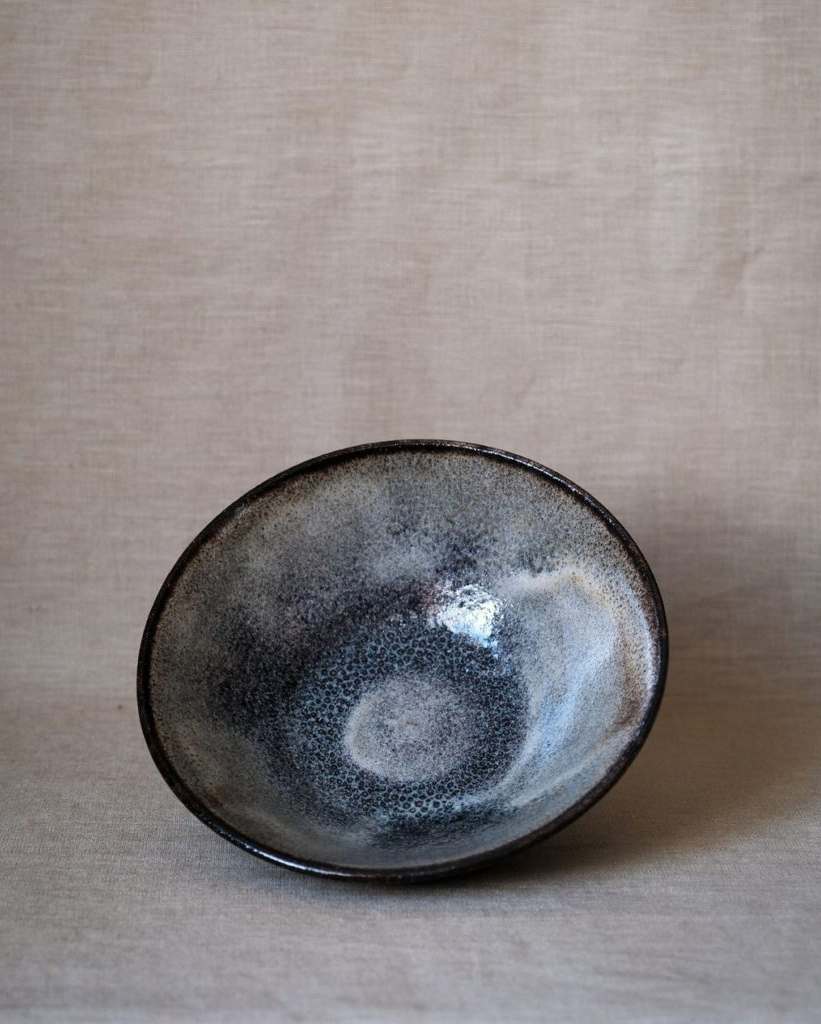 Photo-Morgane assiette decorative emaillee