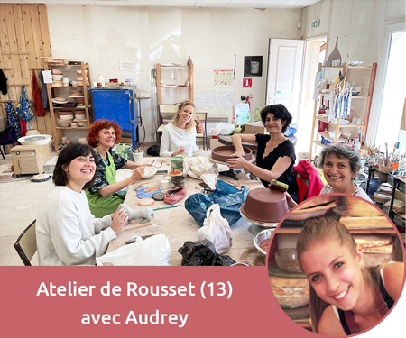 Audrey Terranova atelier de poterie a rousset