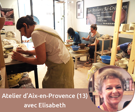 Audrey Terranova atelier de poterie a rousset