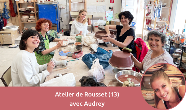 Atelier de poterie et céramique à Rousset