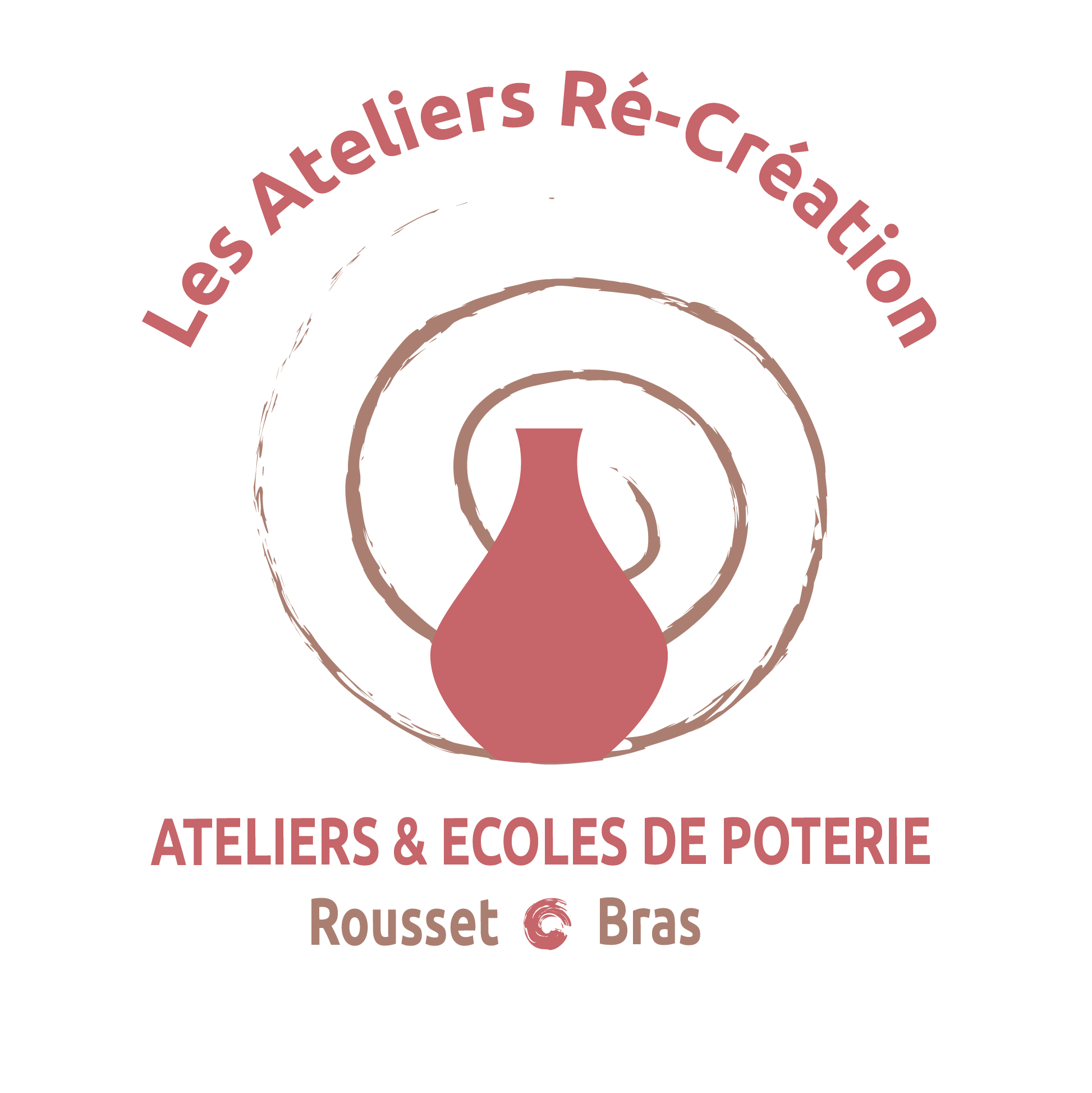 logo Les ateliers Ré-Création 2026 à Rousset et à Bras